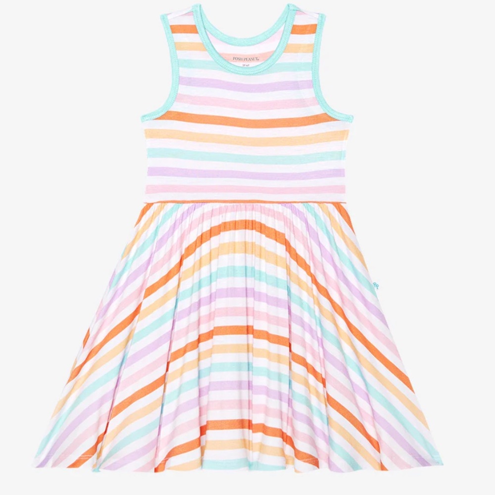 Posh Peanut Hayden Racerback Twirl Dress